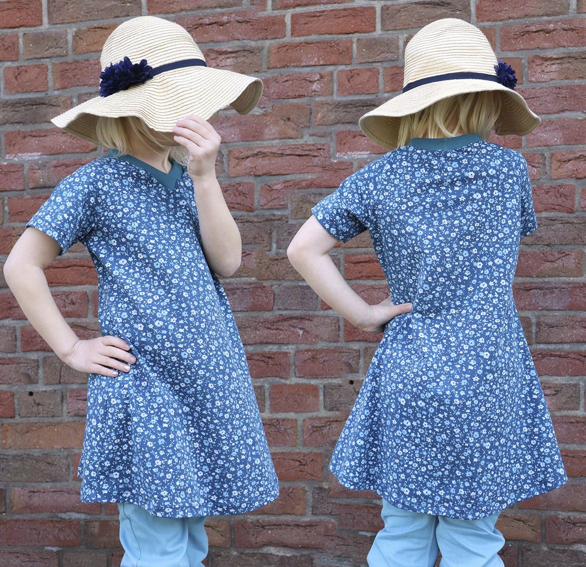 Kinder Tunika Shirt Kleid ABBIE