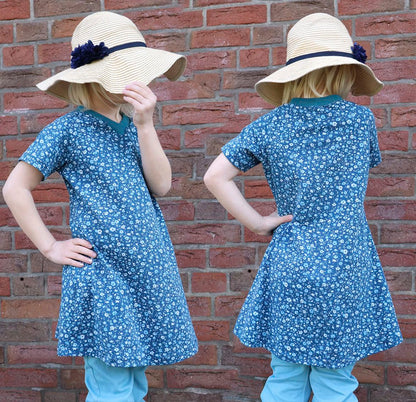 Kinder Tunika Shirt Kleid ABBIE