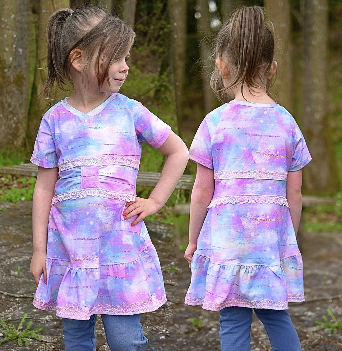 Kinder Tunika Shirt Kleid ABBIE