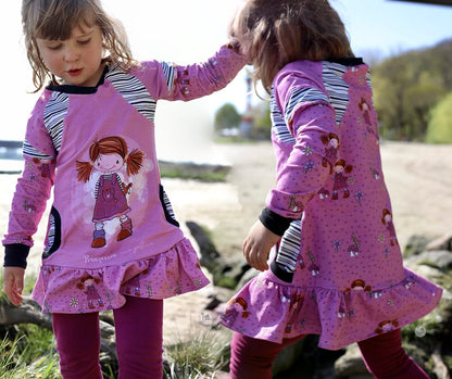 Kinder Tunika Shirt Kleid ABBIE