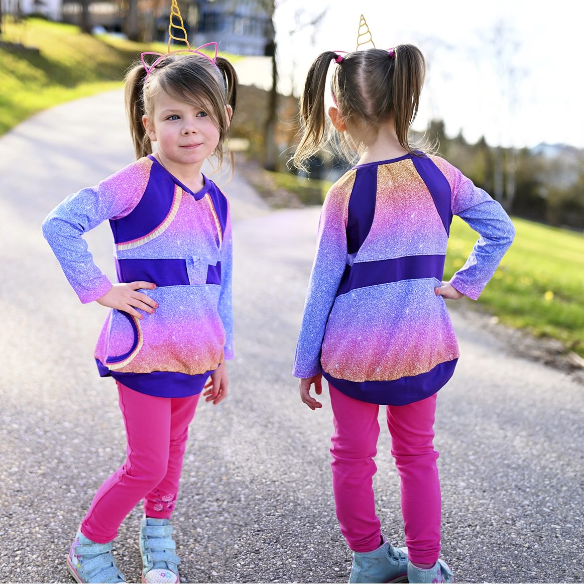 Kinder Tunika Shirt Kleid ABBIE