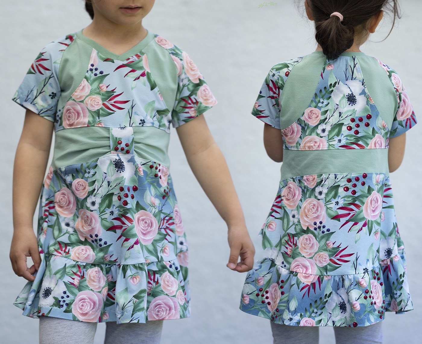 Kinder Tunika Shirt Kleid ABBIE