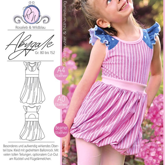 Kinder Kleid Shirt ABYGALE