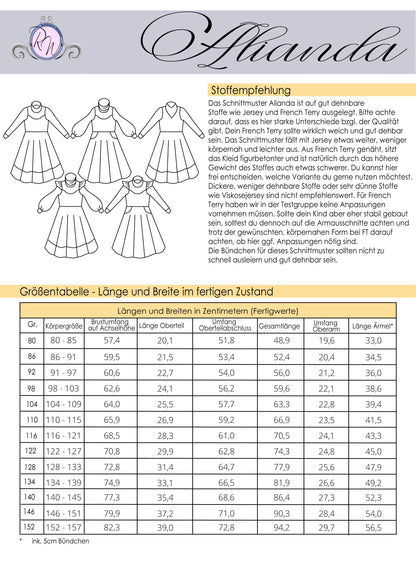 Kinder Drehkleid ALIANDA