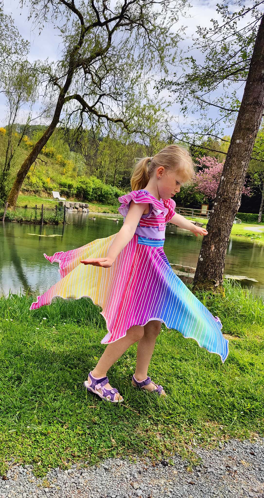 Kinder Kleid AMAZING STARFRUITDRESS