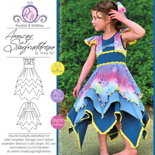 Kinder Kleid AMAZING STARFRUITDRESS