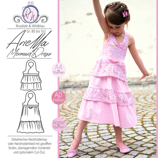 Kinder Kleid Top ARIELLA MERMAIDDRESS