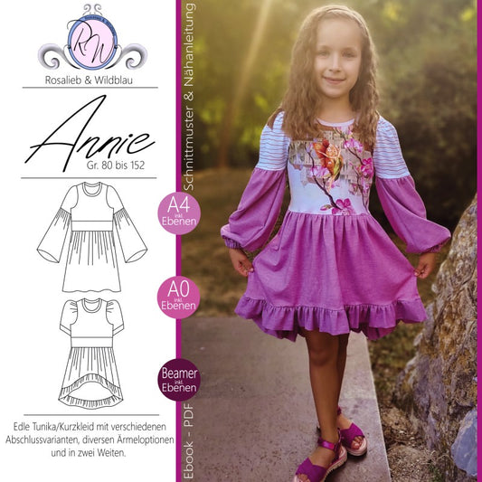 Kinder Kurzkleid Tunika ANNIE