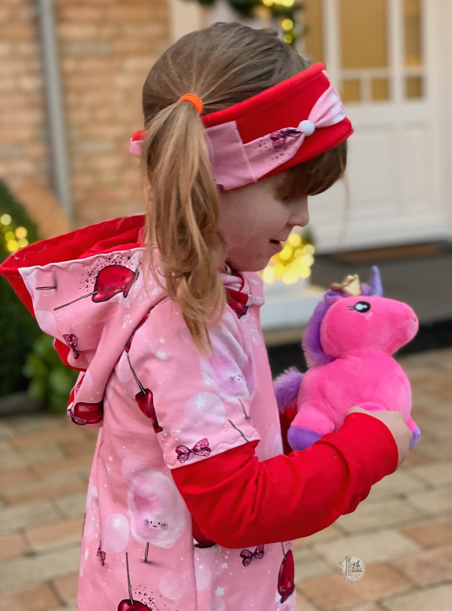 Kinder Kurzkleid Tunika Longhoodie AYA