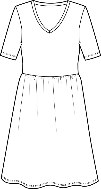 Kleid Gaun V