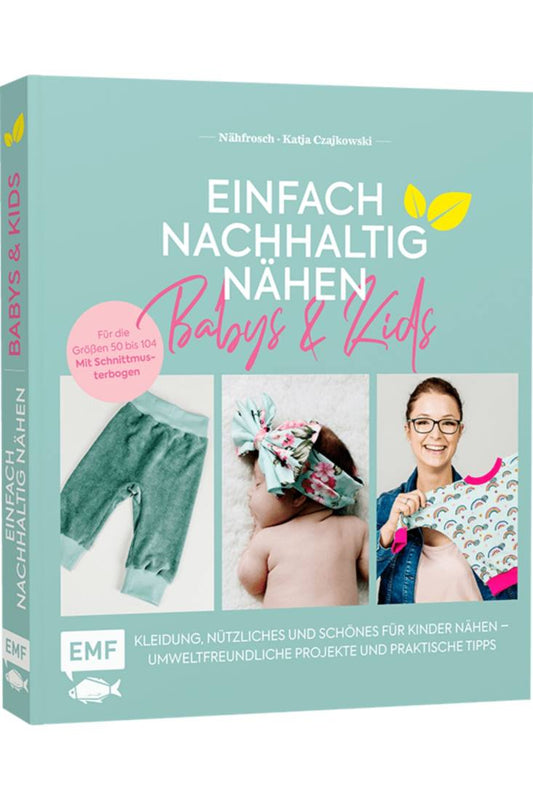 einfach nachhaltig naehen babys und kids cover 2 zu 3