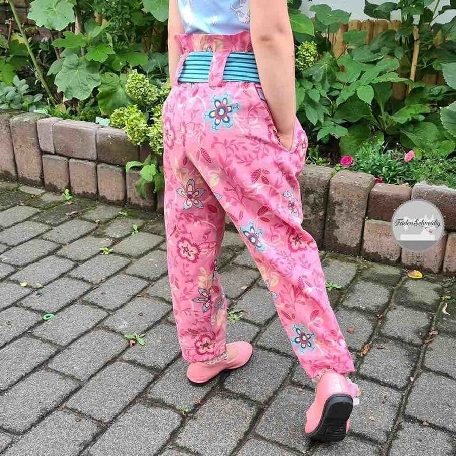 kinder paperbag hose naehen penny 20
