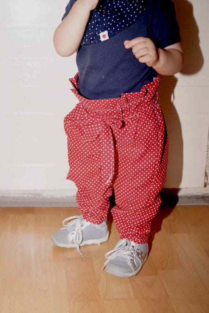 kinder paperbag hose naehen penny 4 cr