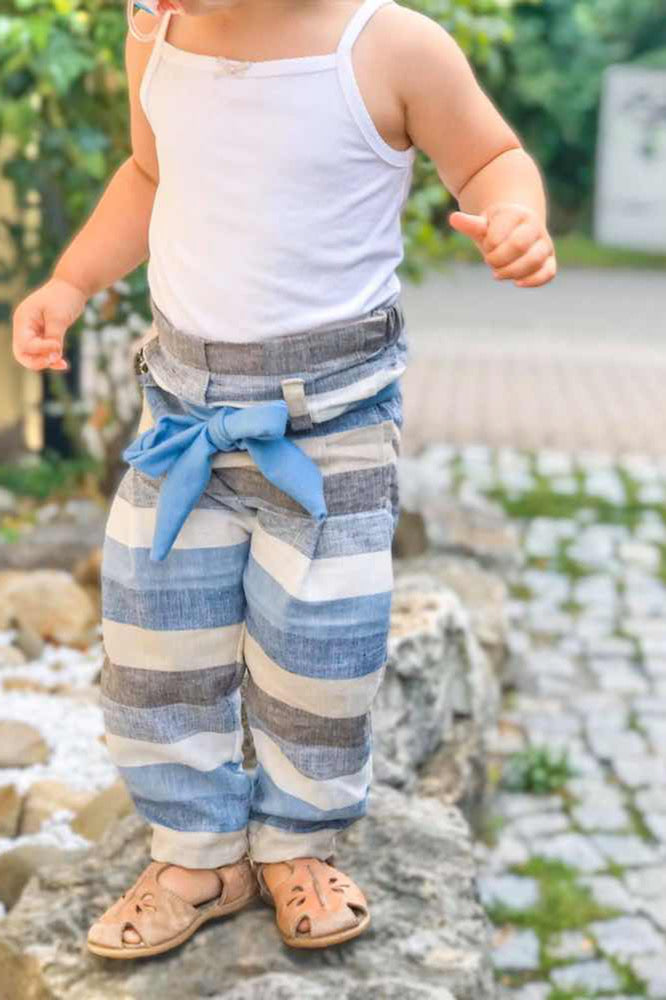 kinder paperbag hose naehen penny 8 cr