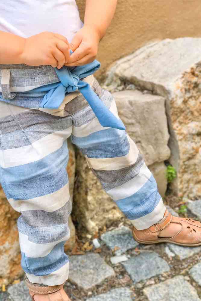 kinder paperbag hose naehen penny 9