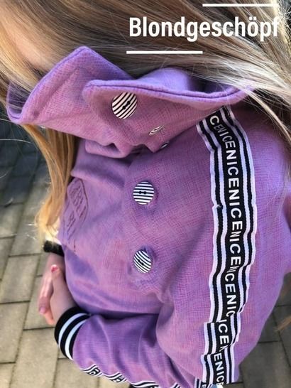 raglan pullover naehen button kinder 3