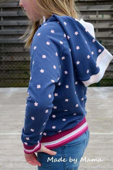 raglan pullover naehen button kinder 8